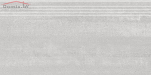 Плитка Kerama Marazzi Про Дабл светло серый обрезной ступень (30x60) арт. DD201200R\GR